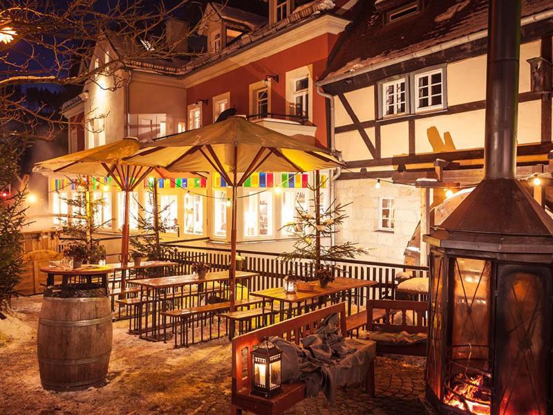 Hotel Bio- Und Nationalpark Refugium Schmilka Bad Schandau Esterno foto