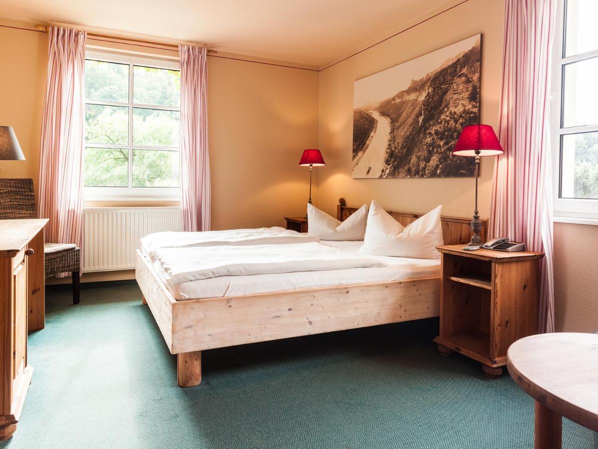 Hotel Bio- Und Nationalpark Refugium Schmilka Bad Schandau Esterno foto
